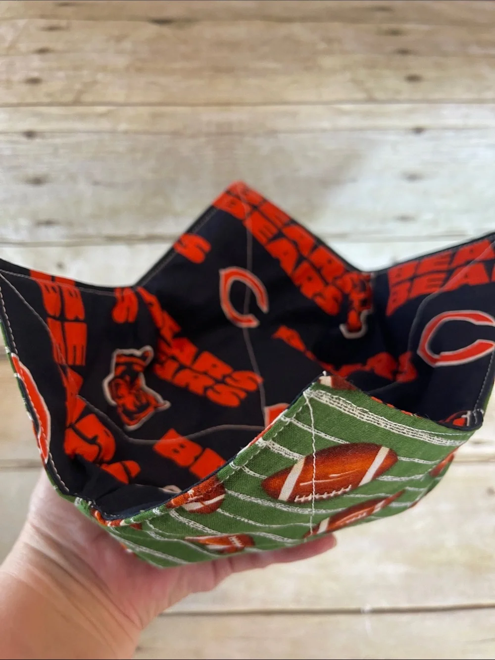 Microwave Bowl Cozy NFL Bears Reversible
